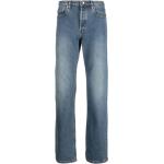 Jeans desgastados azules celeste de algodón ancho W30 largo L34 desgastado A.P.C. talla XS para hombre 