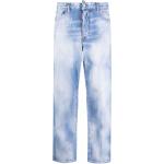 Jeans desgastados azules de poliester rebajados con logo Dsquared2 talla L para mujer 