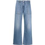 Jeans desgastados azules de algodón rebajados ancho W42 desgastado Jacob Cohen talla 3XL para mujer 