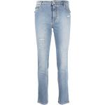 Jeans desgastados azules de algodón rebajados desgastado ERMANNO SCERVINO talla 3XL para mujer 