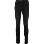 Jeans pitillos negros de poliester rebajados ancho W30 largo L31 Armani Emporio Armani para mujer 