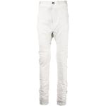 Jeans desgastados grises de algodón rebajados tallas grandes desgastado talla XXL para hombre 