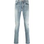 Jeans desgastados azules de algodón ancho W31 largo L34 desgastado Saint Laurent Paris para hombre 
