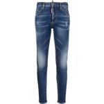 Jeans desgastados azules de poliester rebajados ancho W38 desgastado Dsquared2 talla XL para mujer 