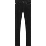 Jeans pitillos negros de ante ancho W30 largo L36 John Elliott para hombre 