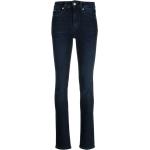 Jeans pitillos azules de poliester rebajados ancho W27 largo L32 con logo Calvin Klein Jeans para mujer 
