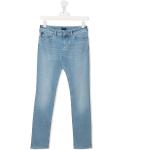 Jeans stretch azules celeste de poliester Armani Emporio Armani talla XXS para mujer 