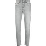 Jeans stretch grises de algodón rebajados con logo DONDUP talla 6XL para mujer 