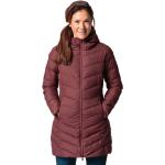 Abrigos lila de poliester con capucha  rebajados para navidad con forro Vaude talla XL de materiales sostenibles para mujer 