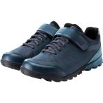Zapatillas MTB azules con velcro talla 48 para hombre 