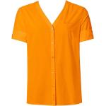 Camisas naranja de manga corta rebajadas manga corta Vaude talla M para mujer 