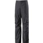 Pantalones impermeables negros tallas grandes impermeables Vaude Drop talla 3XL 