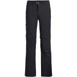 Jeans stretch negros de poliamida Bluesign Vaude Farley talla 3XL de materiales sostenibles para hombre 