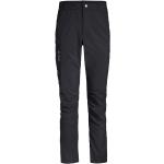 Pantalones negros de poliamida de senderismo rebajados de verano Vaude Farley talla 3XL de materiales sostenibles para hombre 