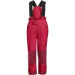 Pantalones infantiles rojos rebajados acolchados Vaude de materiales sostenibles 