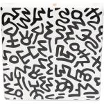 vela Black Pattern de Ligne Blanche x Keith Haring