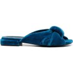 Sandalias azules de goma de cuero con tacón hasta 3cm FURLA talla 39 para mujer 