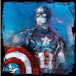 Accesorios decorativos blancos Capitán América Era de Ultron 