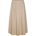 Faldas beige de algodón de verano Vero Moda talla XS para mujer 