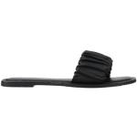 Sandalias negras de goma de cuero Vero Moda talla 37 para mujer 