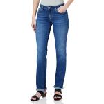 Jeans azules de corte recto ancho W27 Vero Moda para mujer 