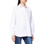 Camisas blancas de popelín rebajadas Vero Moda talla L para mujer 