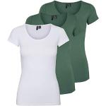 Camisetas blancas Vero Moda talla L para mujer 