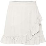 Minifaldas blancas de viscosa mini Vero Moda talla L para mujer 