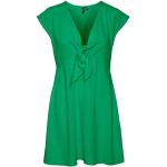 Vestidos verdes de manga corta manga corta informales Vero Moda talla XS para mujer 