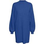 Vestidos azules de manga larga manga larga informales de punto Vero Moda para mujer 
