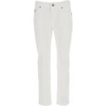 Vaqueros y jeans blancos de algodón rebajados VERSACE Jeans Couture para mujer 