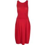 Vestidos rojos de viscosa sin mangas sin mangas con cuello redondo de punto Dior talla M para mujer 
