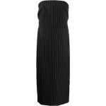 Vestidos negros de poliester de fiesta palabra de honor con rayas Dolce & Gabbana talla 3XL para mujer 