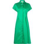 Vestidos verdes de poliamida de manga corta rebajados manga corta talla M para mujer 
