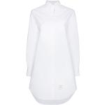 Vestidos blancos de poliester de manga larga manga larga con logo Thom Browne talla XXL para mujer 