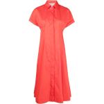Vestidos rojos de poliamida de manga corta rebajados manga corta talla XL para mujer 