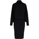Vestidos negros de manga larga manga larga de punto Saint Laurent Paris talla XS para mujer 