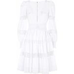 Vestidos blancos de algodón de encaje rebajados manga larga de encaje Dolce & Gabbana talla XXL para mujer 