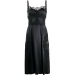 Vestidos negros de poliamida de fiesta con tirantes finos de encaje Dolce & Gabbana talla 3XL para mujer 