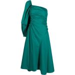 Vestidos verdes de algodón con vuelo rebajados manga larga Ulla Johnson fruncido talla XXS para mujer 