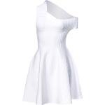 Vestidos blancos de viscosa de manga corta manga corta de punto PINKO para mujer 
