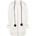 Vestidos blancos de algodón de manga larga manga larga MAX MARA con crochet talla XL para mujer 