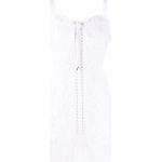 Vestidos blancos de viscosa de fiesta con tirantes finos de encaje Dolce & Gabbana talla XL para mujer 