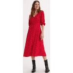Vestidos rojos de poliester de manga larga rebajados manga larga LEVI´S talla M para mujer 