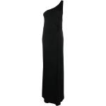Vestidos negros de viscosa sin mangas maxi sin mangas Ralph Lauren Collection talla L para mujer 