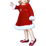 Vestidos rojos de algodón de fiesta infantiles 5 años para niña 