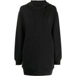 Vestidos negros de algodón con capucha manga larga con logo 3.1 PHILLIP LIM para mujer 