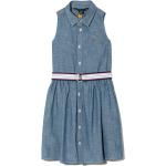 Vestidos infantiles azules de algodón informales Ralph Lauren Lauren 