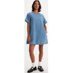 Vestidos azules de algodón de manga corta manga corta LEVI´S talla XL de materiales sostenibles para mujer 