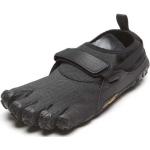 Zapatillas negras de running rebajadas con velcro Vibram Fivefingers talla 42 para hombre 